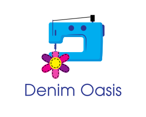 Cute Fashion Sewing Machine logo
