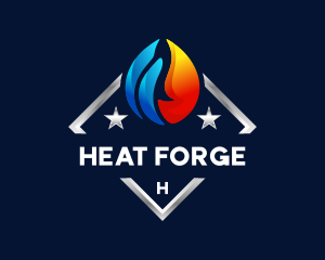Heat Cooling Thermal logo