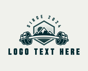 Barbel Mountain Fitness Logo