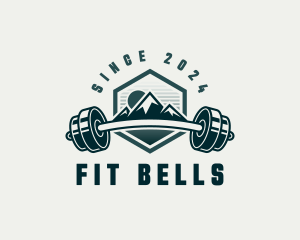 Barbel Mountain Fitness logo design