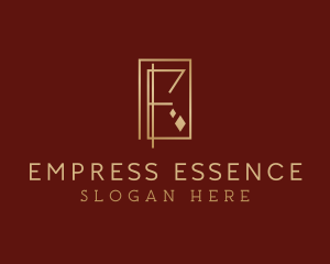 Luxury Elegant Letter E logo design