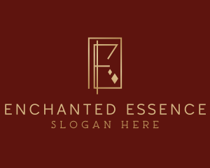 Luxury Elegant Letter E logo design