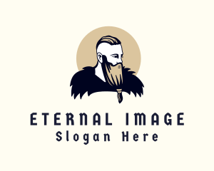 Medieval Viking Ancient Warrior  Logo