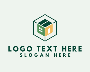 Hexagonal Box House logo