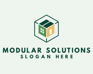 Hexagonal Box House logo