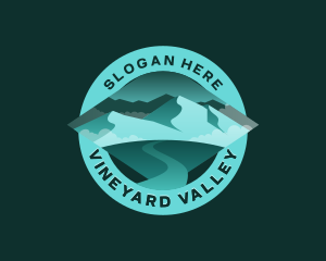 Mountain Valley Travel logo design