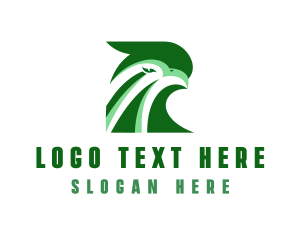 Generic Green Bird Letter logo