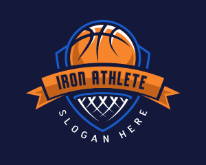 Ball Net Basketball logo design