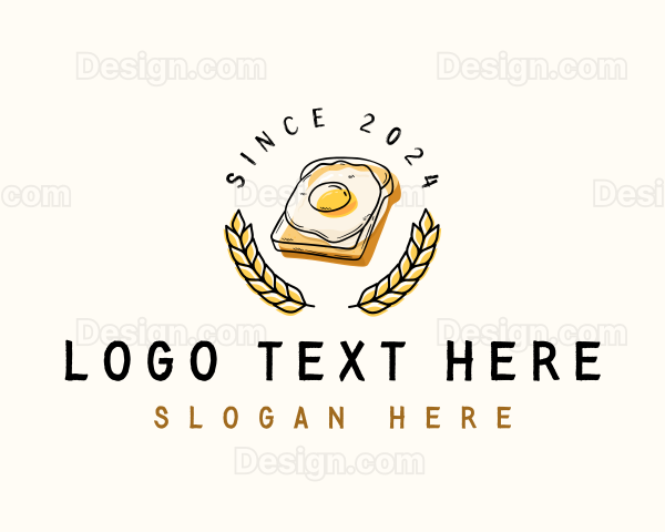 Egg Sandwich Bread Logo