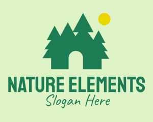 Nature Park Outdoor logo design