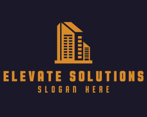 High Rise Condominium Building logo design