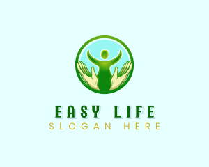 Hand Therapy Wellness logo design