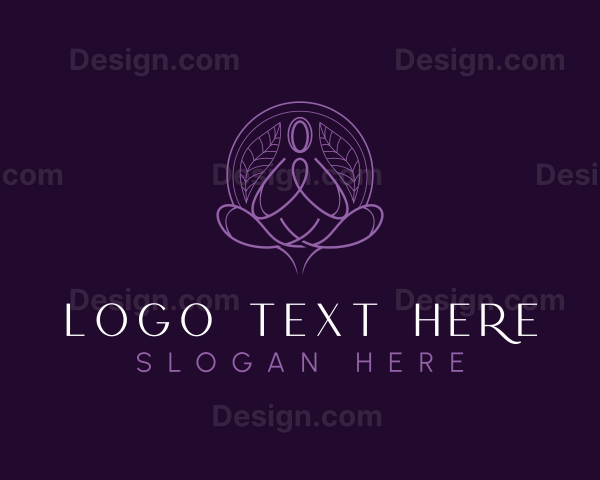 Relaxing Zen Yoga Logo