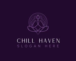 Relaxing Zen Yoga logo design