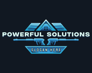 Power Washing Cleaner logo design