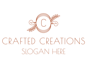 Elegant Leaves Boutique logo design