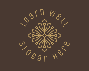 Wellness Flower Spa  logo design