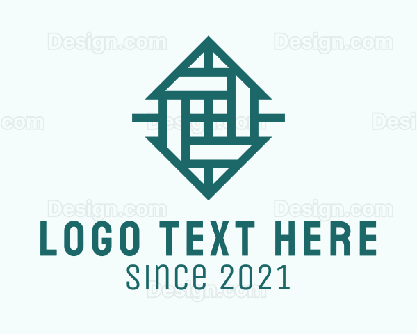 Modern Tile Pattern Logo