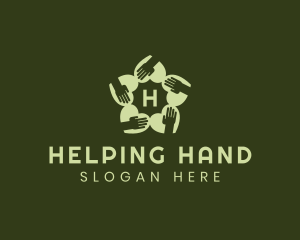 Hand Heart Charity Foundation logo design