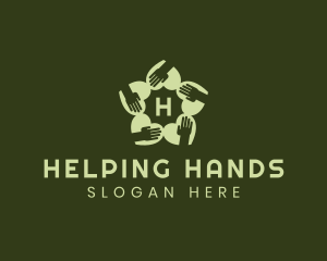 Hand Heart Charity Foundation logo design