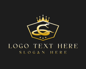 Luxury Snake Crown logo