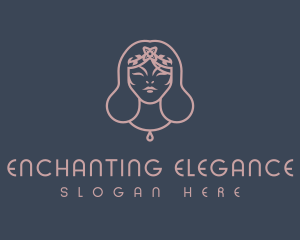 Ethereal Beauty Queen logo design