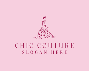 Feather Fashion Gown logo