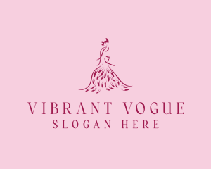 Feather Fashion Gown logo