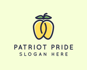 Twin Mango Fruit Pride logo design