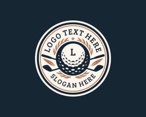 Golf Course Sports Tournament logo