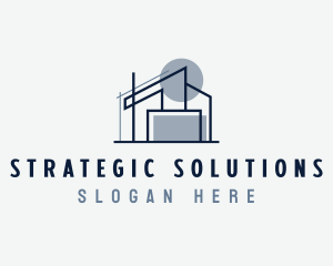 Architecture Housing Structure logo design