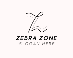 Fashion Brand Letter Z logo design