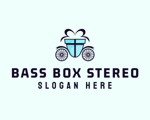 Gift Box Carriage  logo design