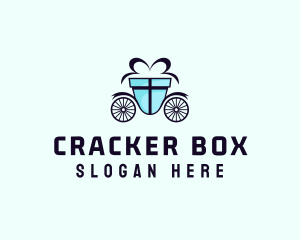 Gift Box Carriage  logo design