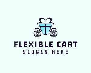 Gift Box Carriage  logo design