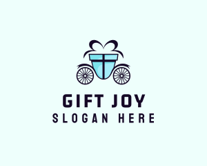 Gift Box Carriage  logo design