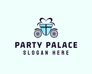 Gift Box Carriage  logo design