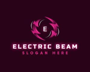 Electric Lightning Charge logo design