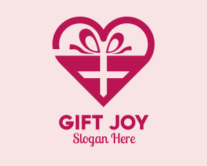 Valentine's Day Heart Present  logo