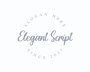 Modern Elegant Beauty logo design