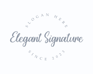 Modern Elegant Beauty logo design