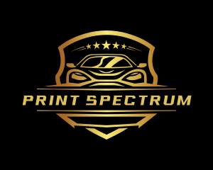 Premium Racing Car logo design