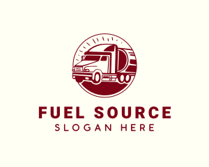 Oil Tanker Truck logo design