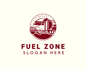 Oil Tanker Truck logo design