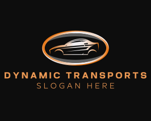 Supercar Transport Vehicle logo design