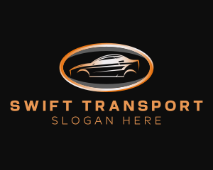 Supercar Transport Vehicle logo design