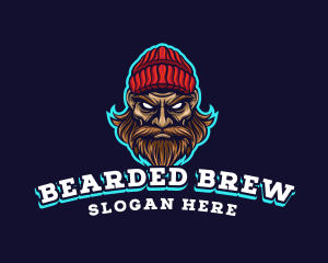 Bearded Lumberjack Gaming logo design