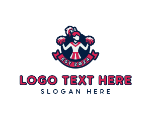 Pompom Cheering Squad logo