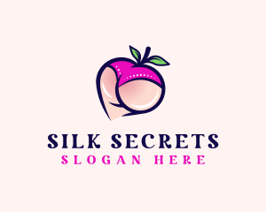 Erotic Fruit Lingerie logo design