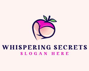 Erotic Fruit Lingerie logo design